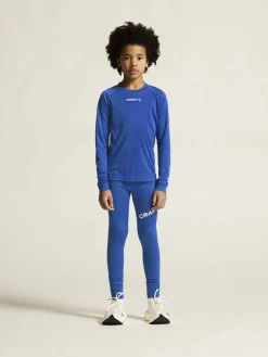 Craft Sportswear T-Shirt^Rush 2.0 Ls Tee Jr Club Cobolt