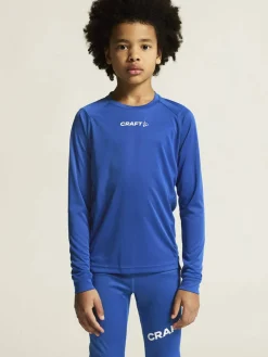 Craft Sportswear T-Shirt^Rush 2.0 Ls Tee Jr Club Cobolt