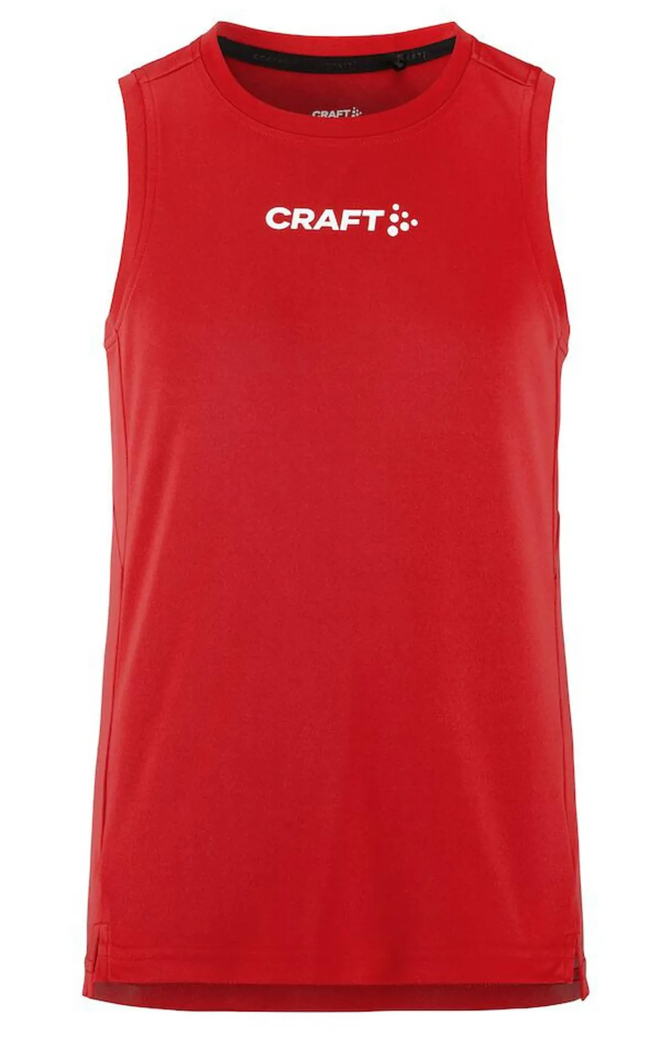 Craft Sportswear T-Shirt^Rush 2.0 Singlet Jr Bright Red
