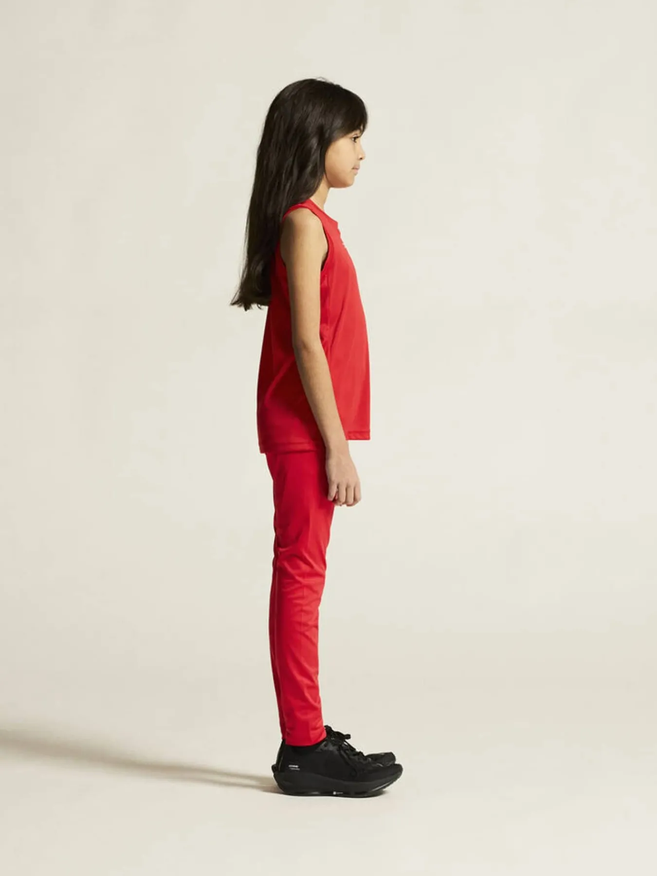 Craft Sportswear T-Shirt^Rush 2.0 Singlet Jr Bright Red