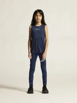 Craft Sportswear T-Shirt^Rush 2.0 Singlet Jr Navy