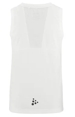 Craft Sportswear T-Shirt^Rush 2.0 Singlet Jr White