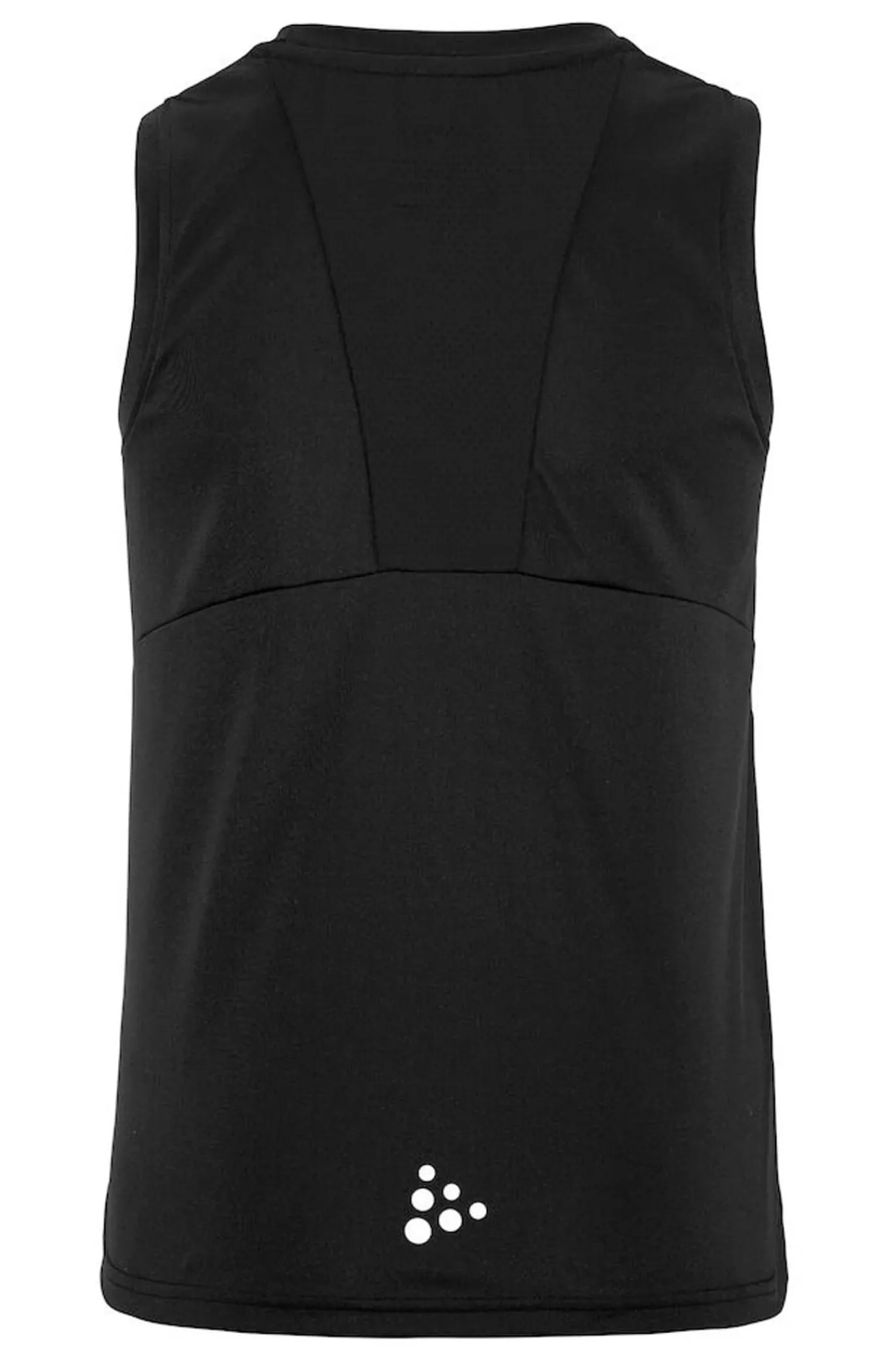 Craft Sportswear T-Shirt^Rush 2.0 Singlet Jr Black