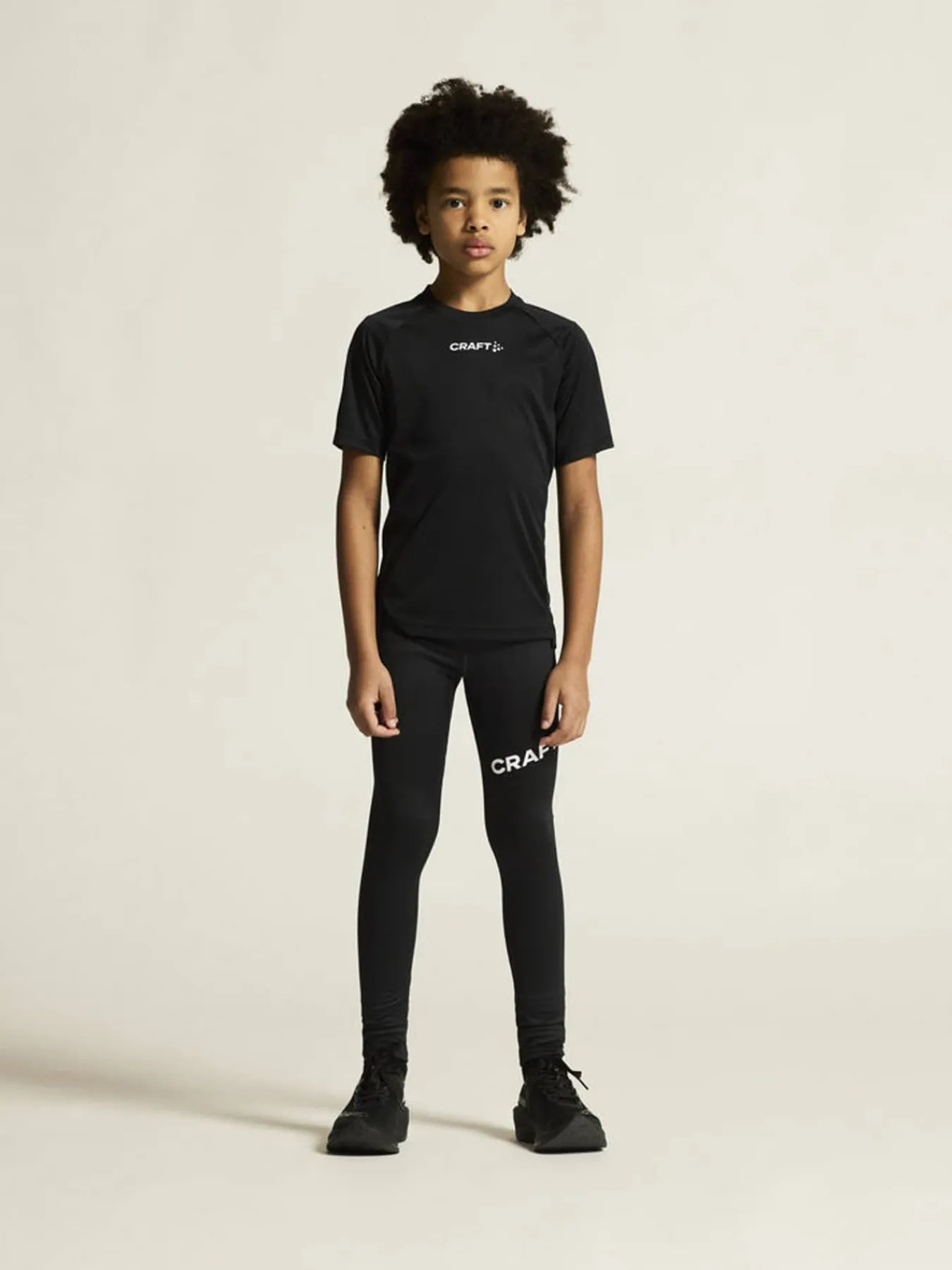 Craft Sportswear T-Shirt^Rush 2.0 Ss Tee Jr Black