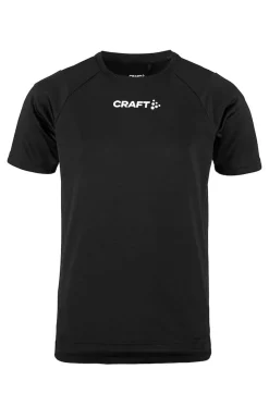 Craft Sportswear T-Shirt^Rush 2.0 Ss Tee Jr Black