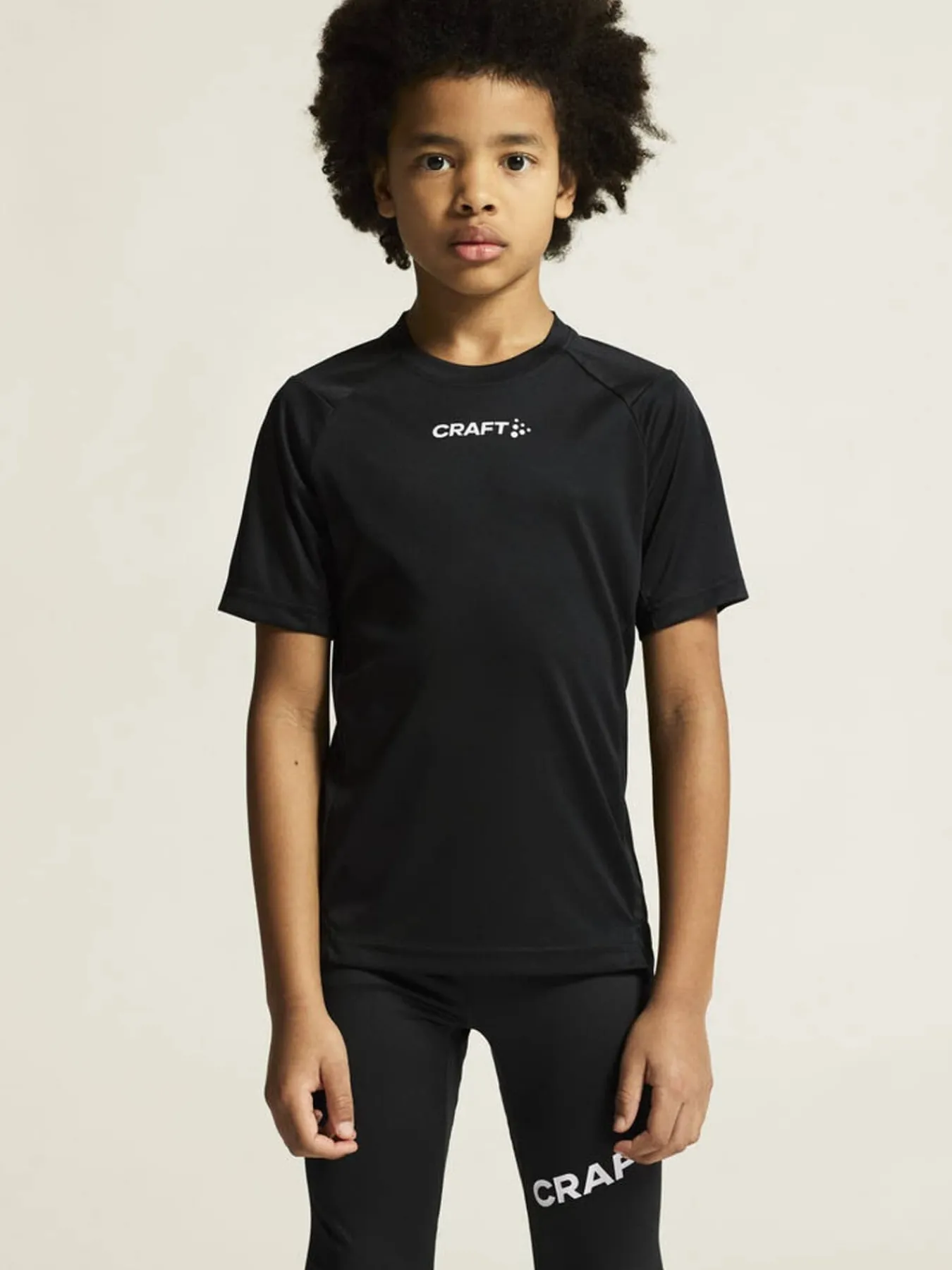 Craft Sportswear T-Shirt^Rush 2.0 Ss Tee Jr Black