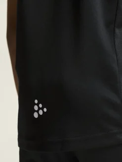 Craft Sportswear T-Shirt^Rush 2.0 Ss Tee Jr Black