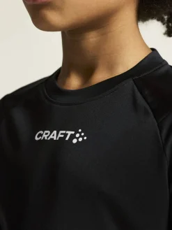 Craft Sportswear T-Shirt^Rush 2.0 Ss Tee Jr Black