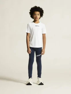 Craft Sportswear T-Shirt^Rush 2.0 Ss Tee Jr White