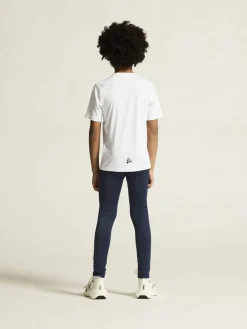 Craft Sportswear T-Shirt^Rush 2.0 Ss Tee Jr White