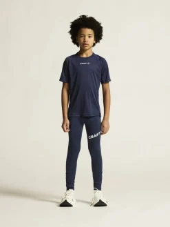 Craft Sportswear T-Shirt^Rush 2.0 Ss Tee Jr Navy