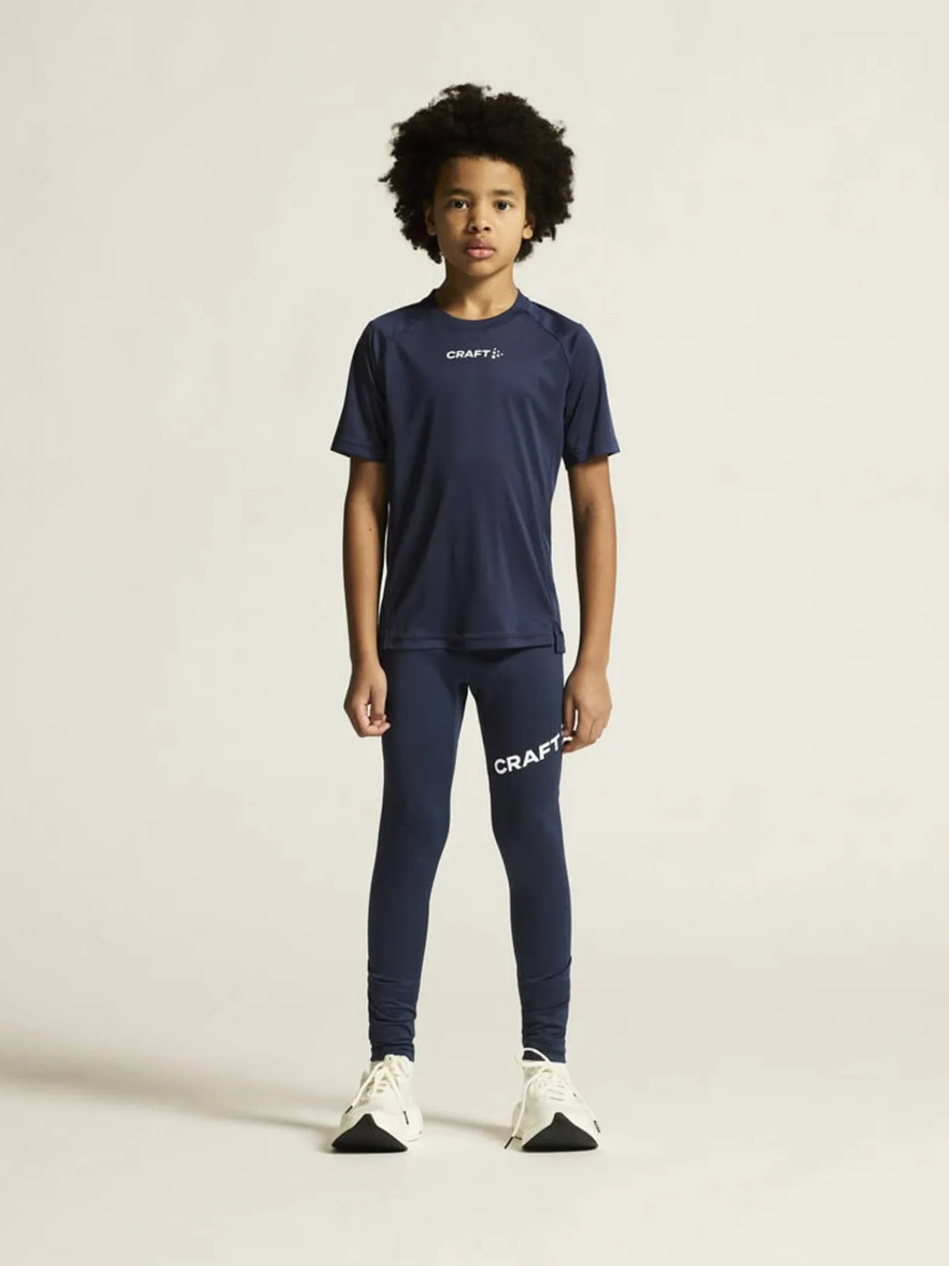 Craft Sportswear T-Shirt^Rush 2.0 Ss Tee Jr Navy