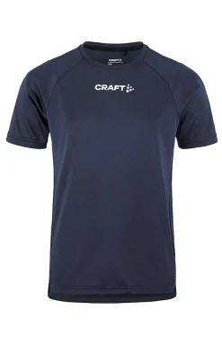 Craft Sportswear T-Shirt^Rush 2.0 Ss Tee Jr Navy