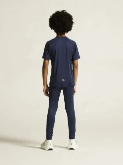 Craft Sportswear T-Shirt^Rush 2.0 Ss Tee Jr Navy