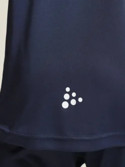 Craft Sportswear T-Shirt^Rush 2.0 Ss Tee Jr Navy