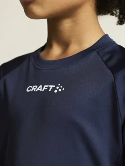 Craft Sportswear T-Shirt^Rush 2.0 Ss Tee Jr Navy