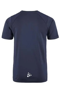 Craft Sportswear T-Shirt^Rush 2.0 Ss Tee Jr Navy