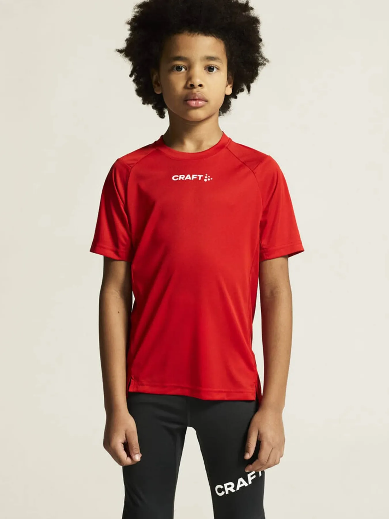 Craft Sportswear T-Shirt^Rush 2.0 Ss Tee Jr Bright Red