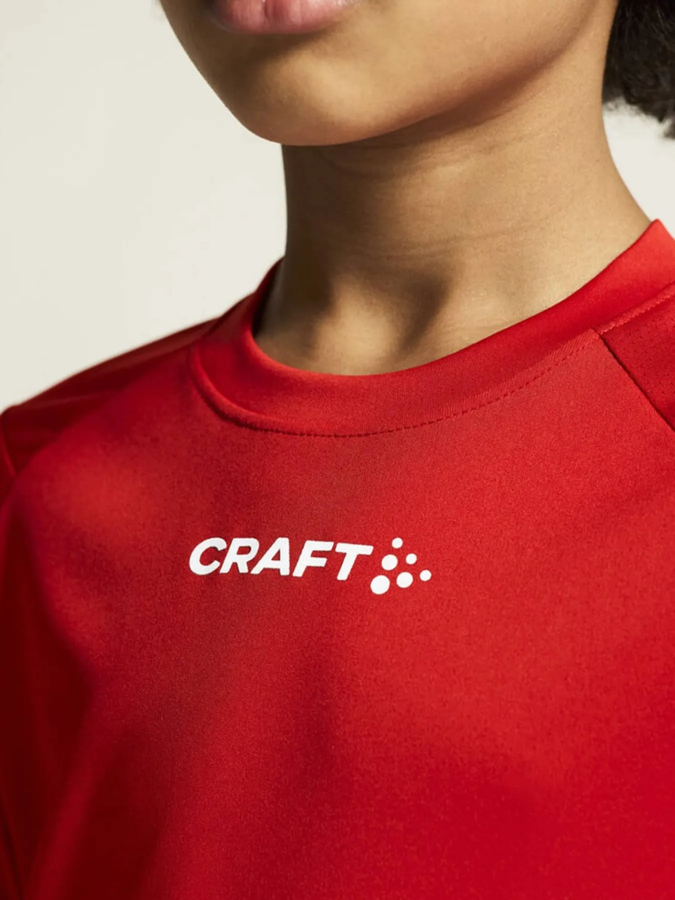 Craft Sportswear T-Shirt^Rush 2.0 Ss Tee Jr Bright Red