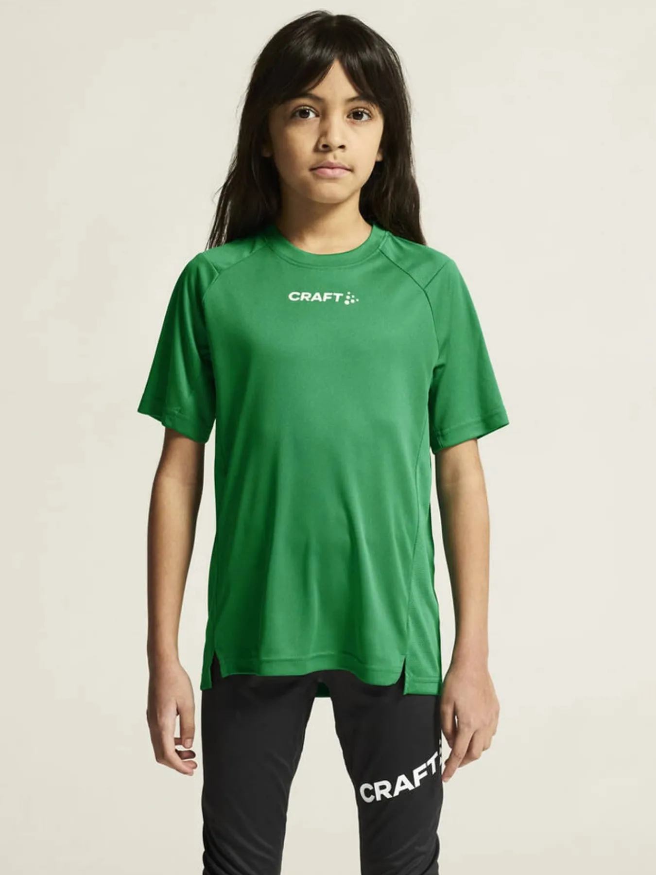 Craft Sportswear T-Shirt^Rush 2.0 Ss Tee Jr Team Green