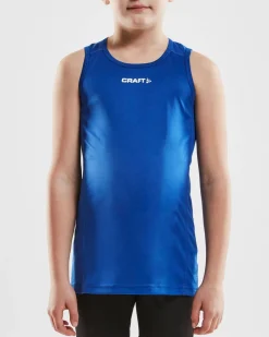 Craft Sportswear T-Shirt^Rush Singlet Jr Club Cobolt