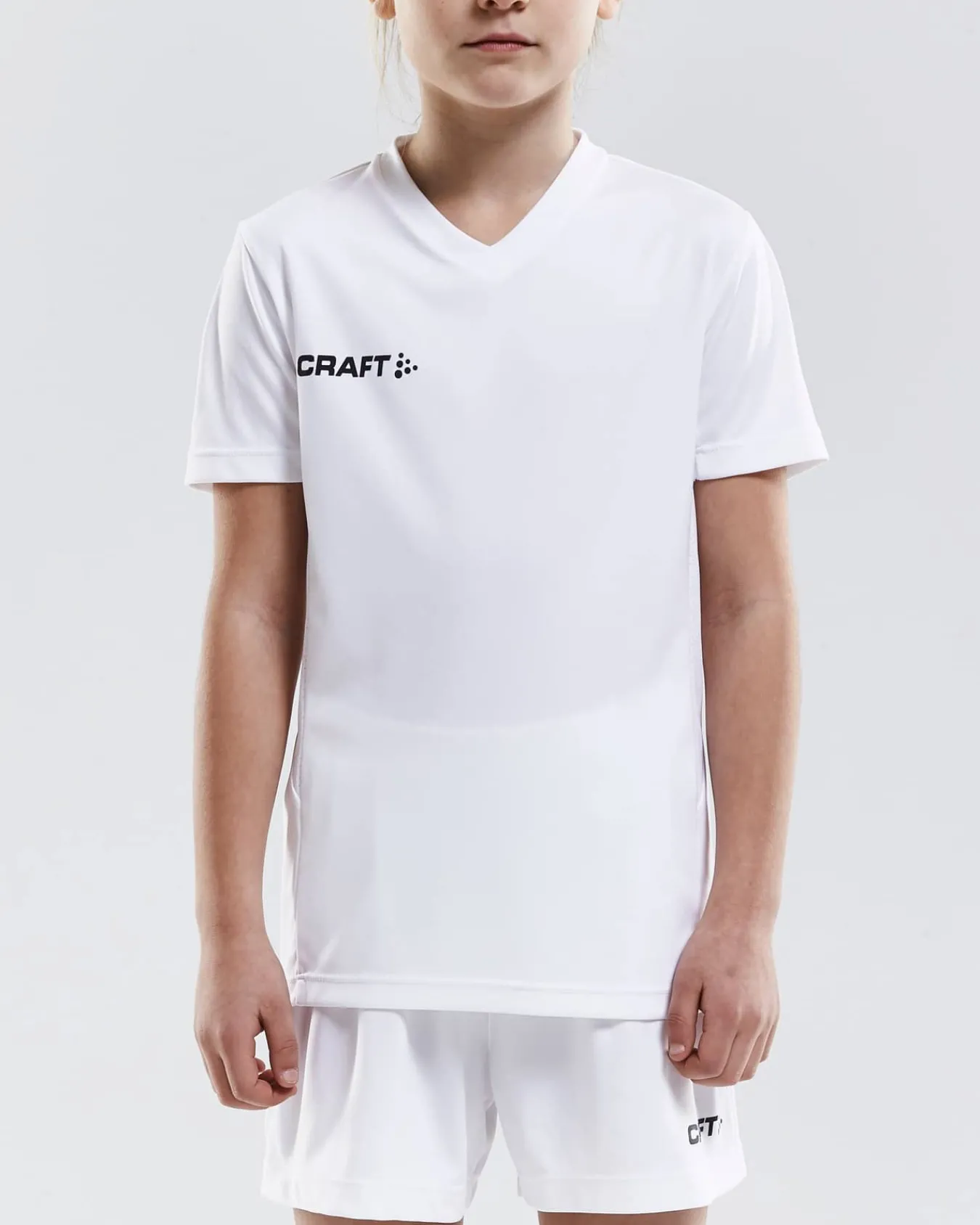Craft Sportswear T-Shirt^Squad Go Jersey Solid Jr White
