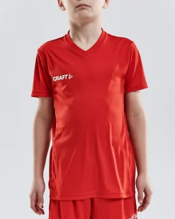 Craft Sportswear T-Shirt^Squad Go Jersey Solid Jr Bright Red