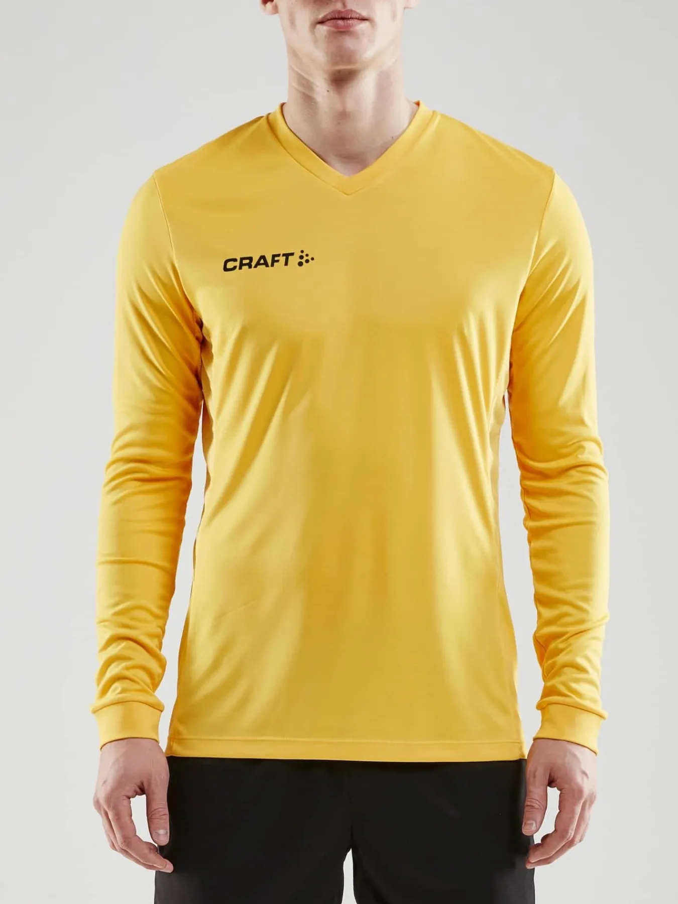 Craft Sportswear T-Shirts & Tröjor|Teamwear^Squad Go Jersey Solid Ls M Sweden Yellow
