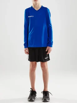 Craft Sportswear T-Shirt^Squad Go Jersey Solid Ls Jr Club Cobolt