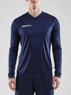 Craft Sportswear T-Shirts & Tröjor|Teamwear^Squad Go Jersey Solid Ls M Navy