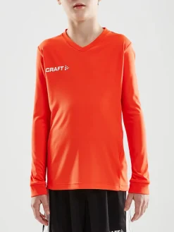Craft Sportswear T-Shirt^Squad Go Jersey Solid Ls Jr Cocktail
