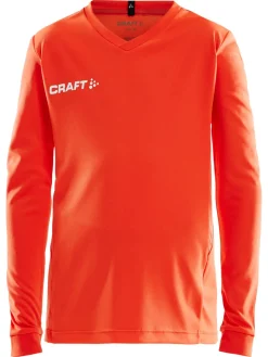 Craft Sportswear T-Shirt^Squad Go Jersey Solid Ls Jr Cocktail