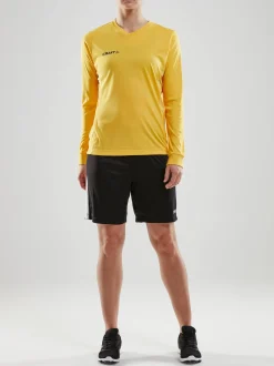 Craft Sportswear Teamwear^Squad Go Jersey Solid Ls W Sweden Yellow