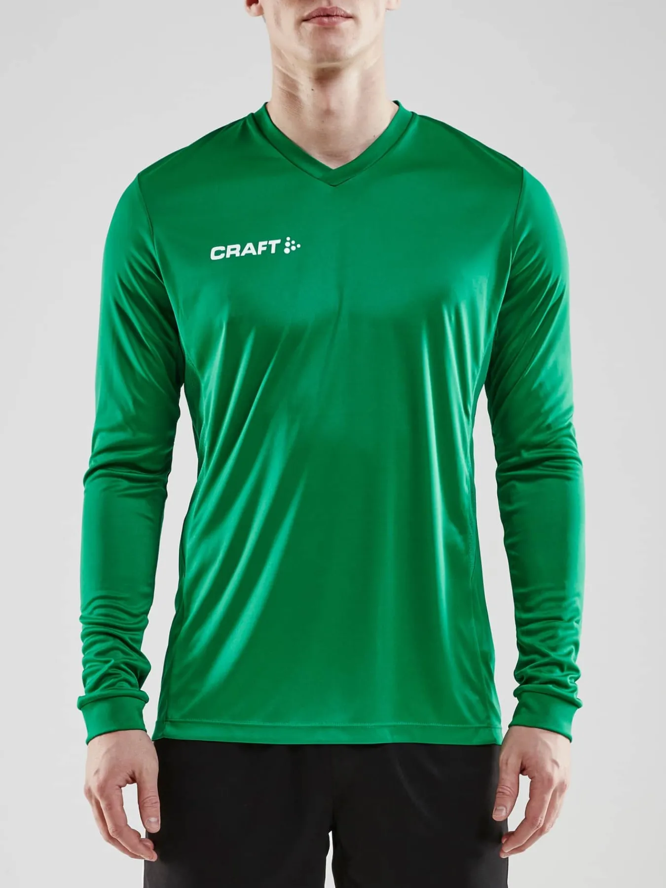 Craft Sportswear T-Shirts & Tröjor|Teamwear^Squad Go Jersey Solid Ls M Team Green