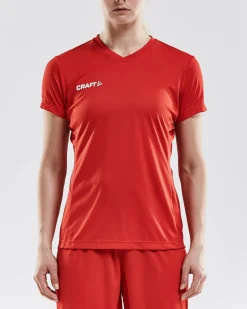 Craft Sportswear T-Shirts & Tröjor|Teamwear^Squad Go Jersey Solid W Bright Red