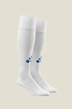 Craft Sportswear Strumpor|Teamwear^Squad Sock Solid White/Club Cobolt