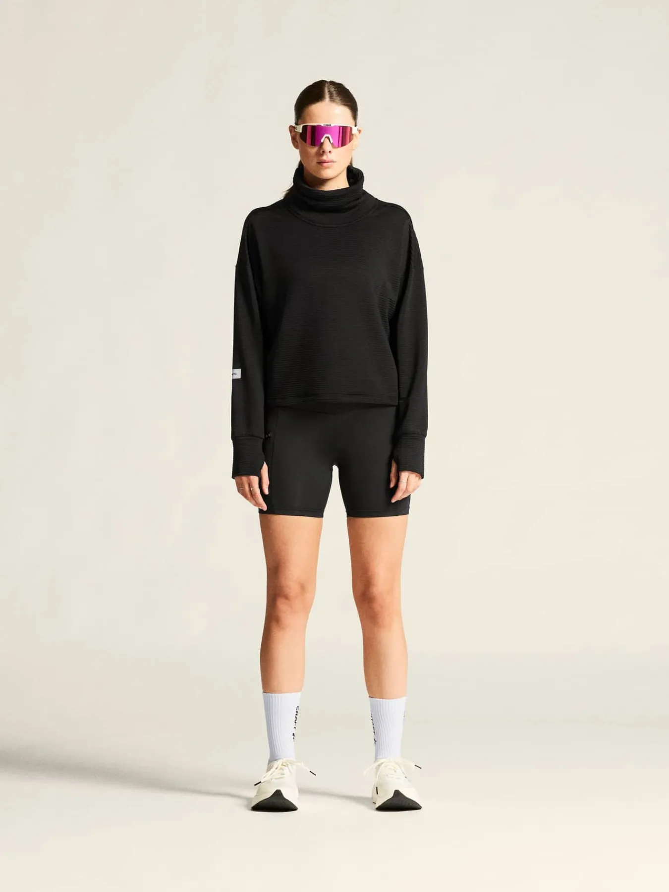 Craft Sportswear Hoodies & Sweatshirts^SubZ Funnelneck Jersey W Black