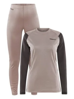 Craft Sportswear Underställ|Aktiva Underställ^Thermal Baselayer Set W Clay-Granite