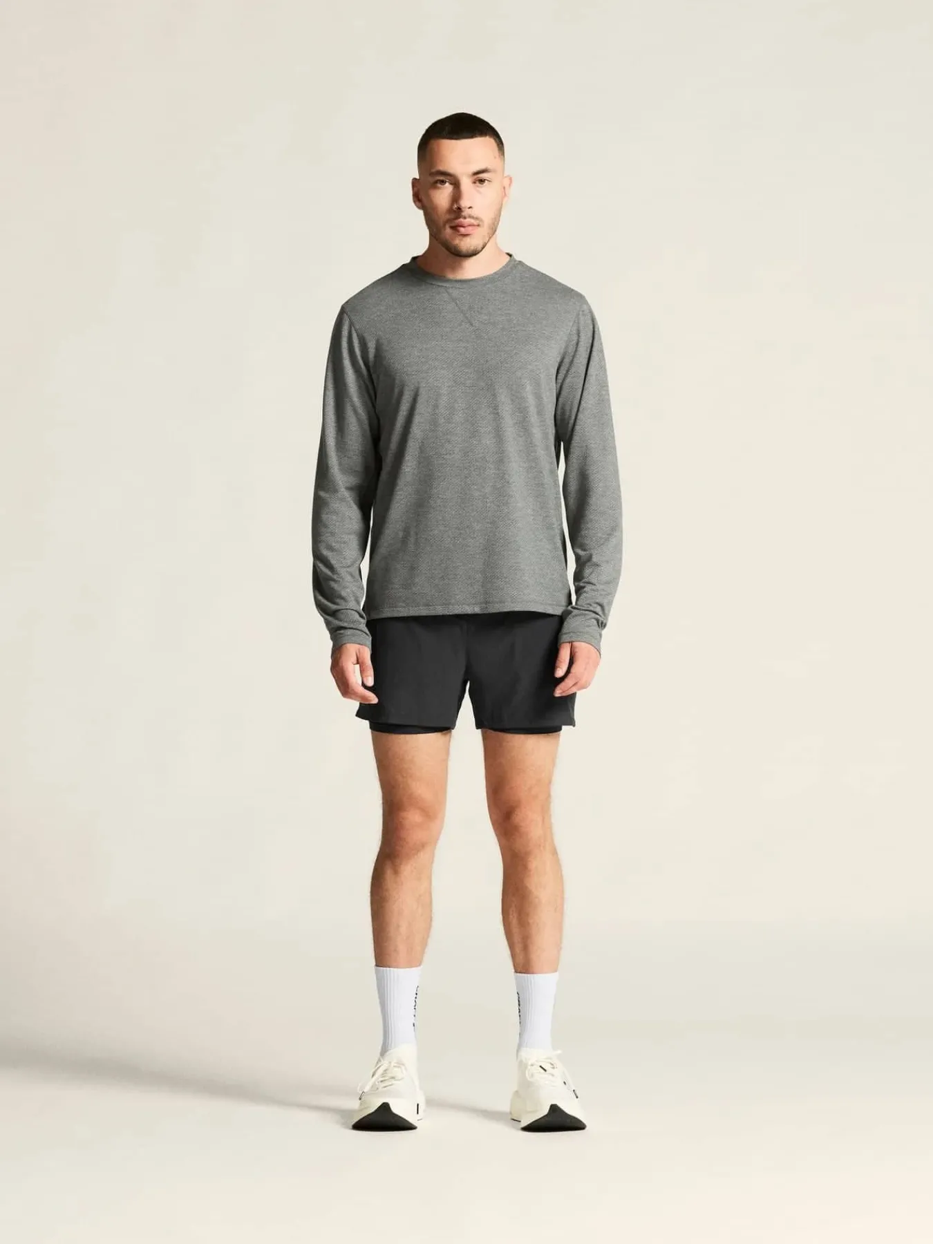 Craft Sportswear T-Shirts & Tröjor|Mellanlager^Thermal Mesh CN M Dk Grey Melange
