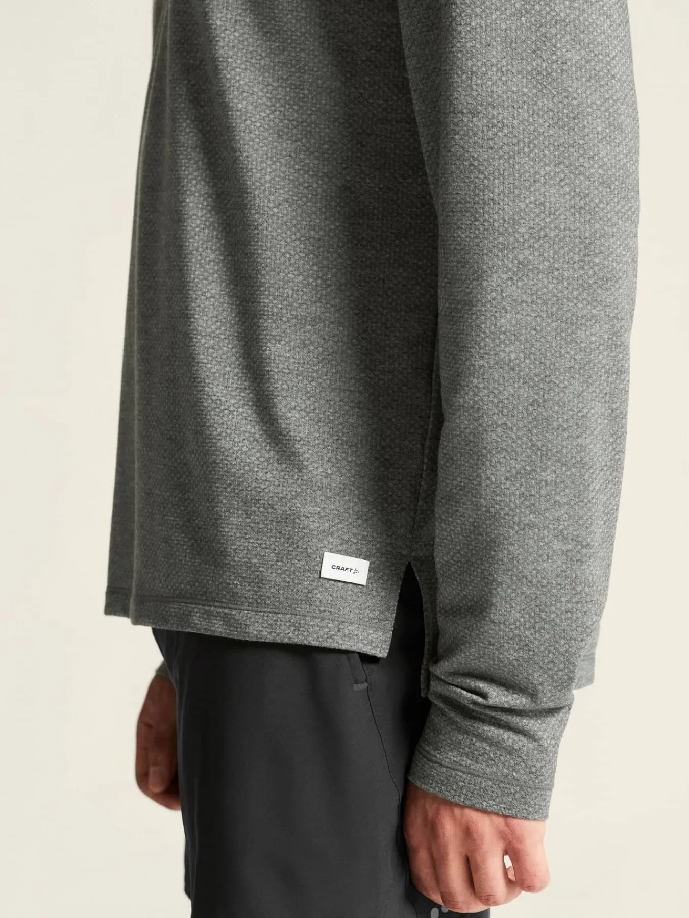 Craft Sportswear T-Shirts & Tröjor|Mellanlager^Thermal Mesh CN M Dk Grey Melange