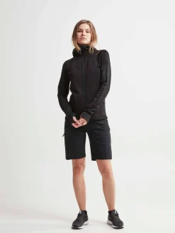 Craft Sportswear Mellanlager & Fleece|Mellanlager^Trict Polartec Hood W Black