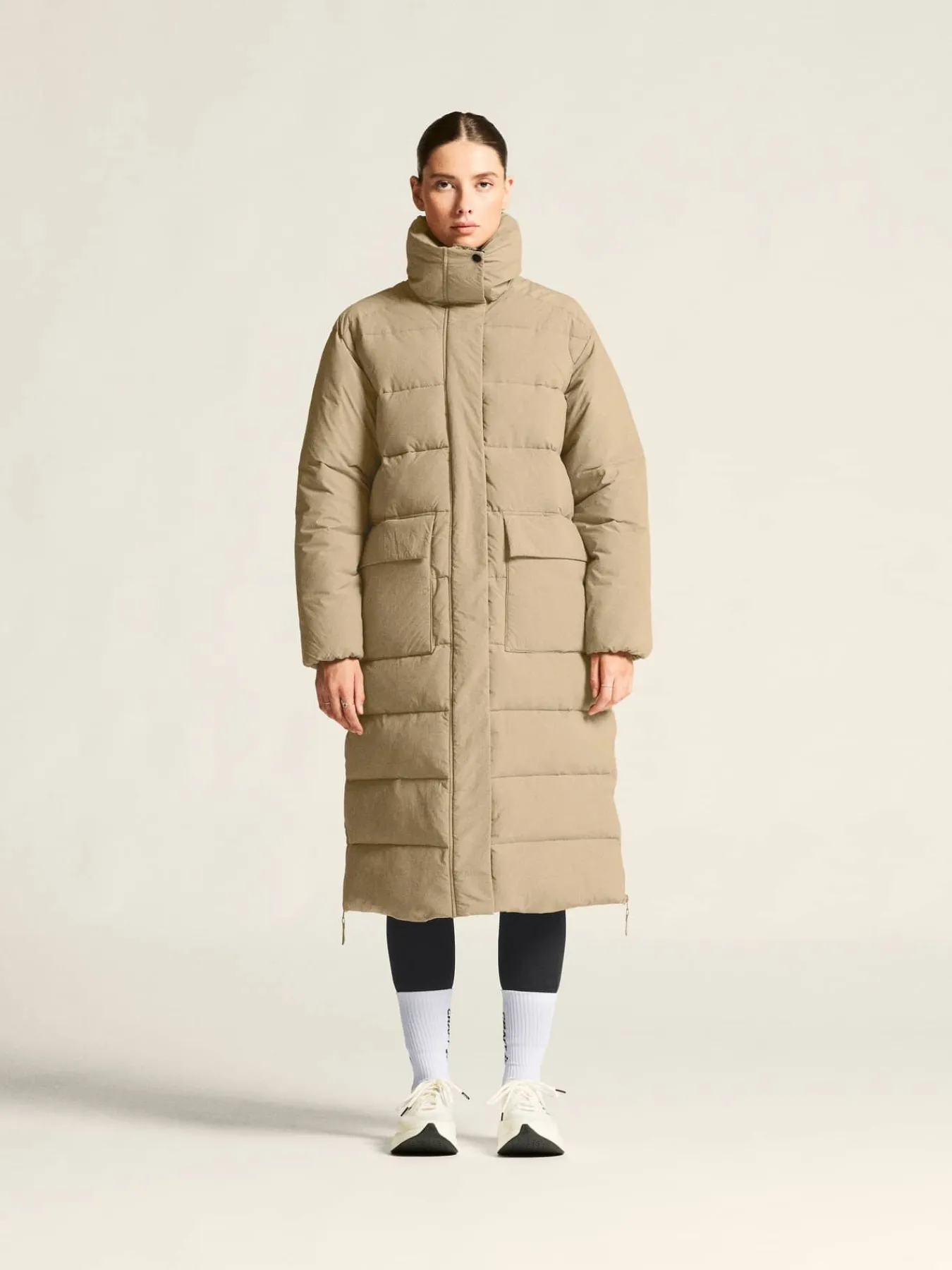 Craft Sportswear Jackor & Västar^Urban Long Padded Coat W Taupe