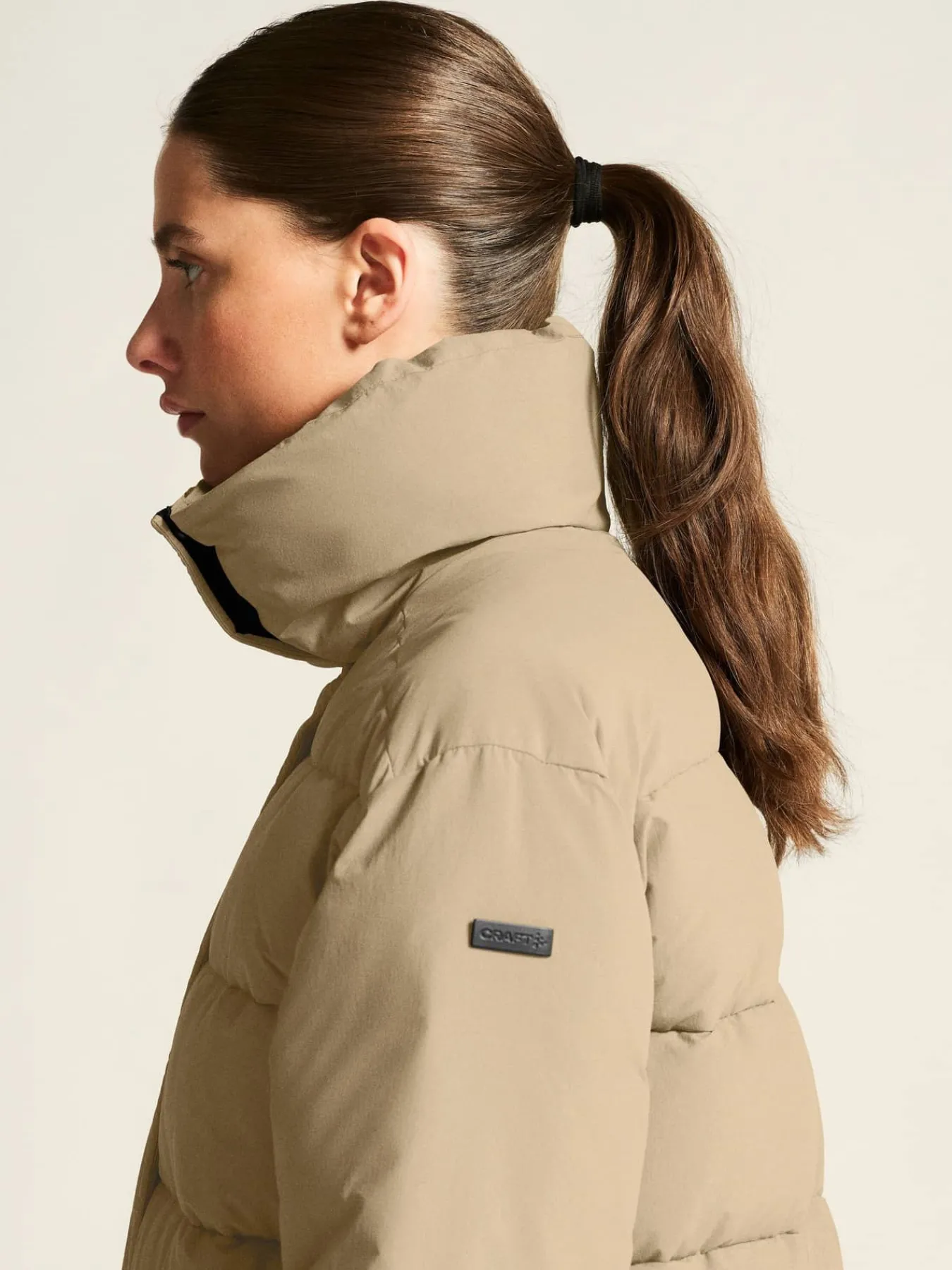 Craft Sportswear Jackor & Västar^Urban Long Padded Coat W Taupe