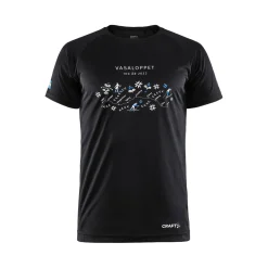 Craft Sportswear T-Shirts & Tröjor|Längdskidor^Vasaloppet Function Tee M Black
