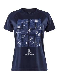 Craft Sportswear Längdskidor^Vasaloppet Function Tee W Blaze