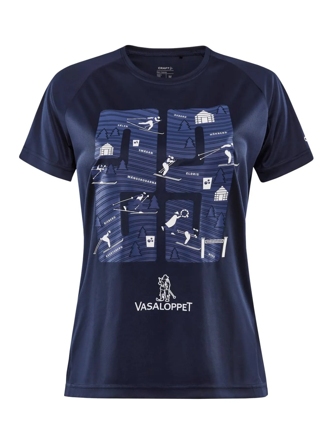 Craft Sportswear Längdskidor^Vasaloppet Function Tee W Blaze