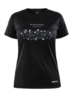 Craft Sportswear Längdskidor^Vasaloppet Function Tee W Black