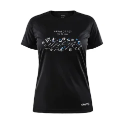Craft Sportswear Längdskidor^Vasaloppet Function Tee W Black
