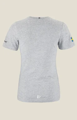 Craft Sportswear Längdskidor^Vasaloppet Mix Tee W Grey Melange