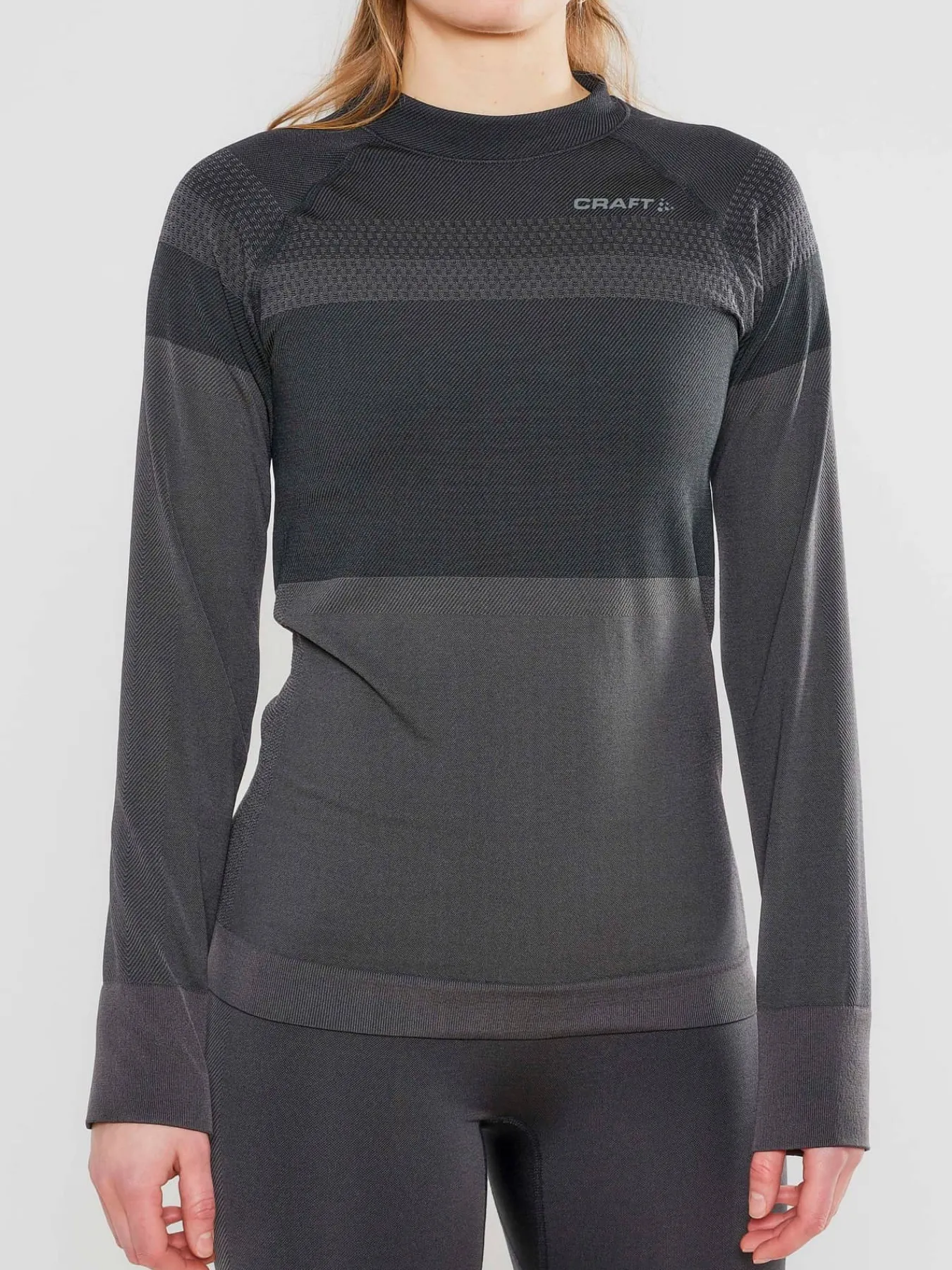 Craft Sportswear Underställ|Aktiva Underställ^Warm Intensity CN LS W Black/Titanium